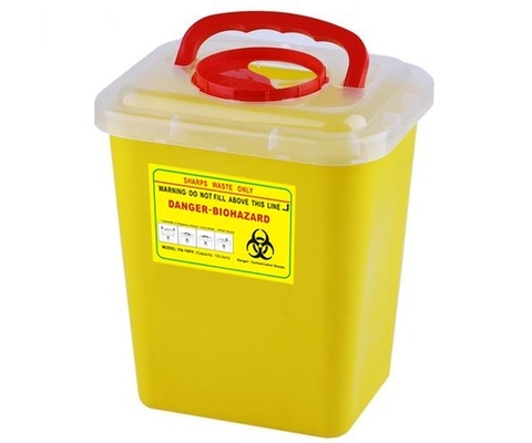 10Liters sharp container with handle