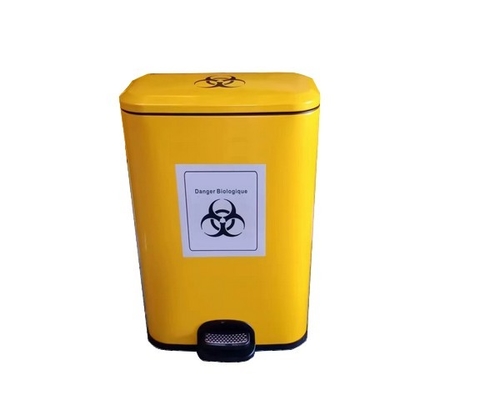 50L stainless steel medical waste bin