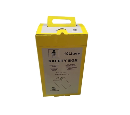 10L safety box for used syringes and needles